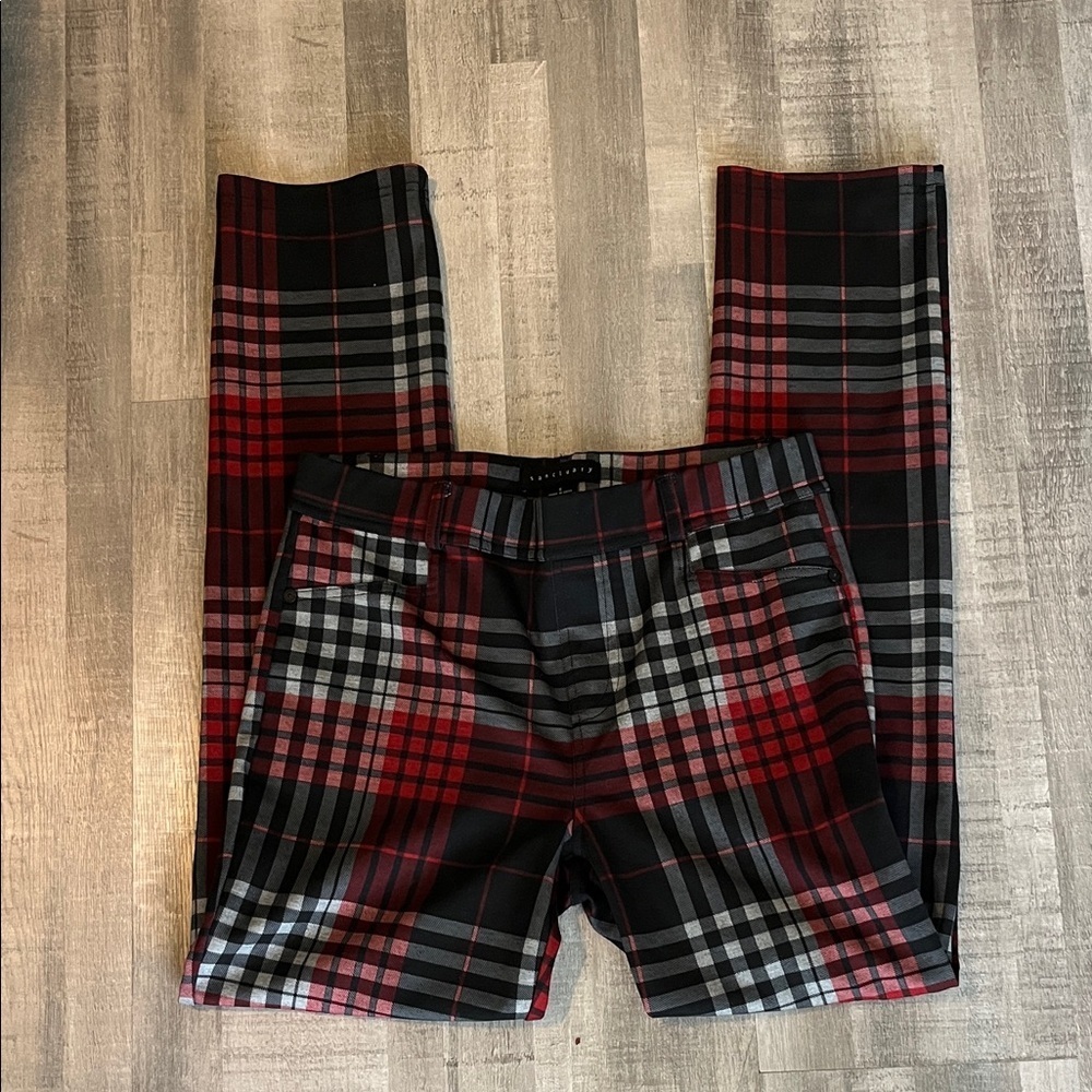 Sanctuary plaid jeggings new
